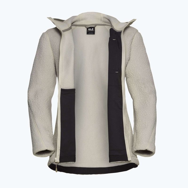 Dámská fleecová bunda Jack Wolfskin Cradle Mountain Pile Full Zip pale sand 9