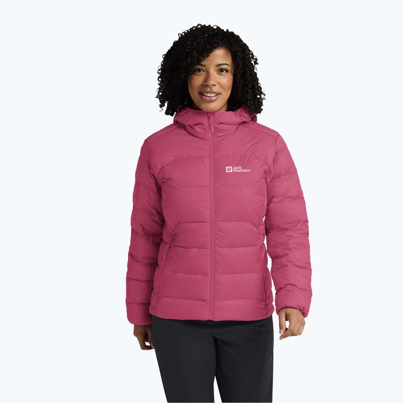 Dámská péřová bunda Jack Wolfskin Ather Down Hoody bubblegum