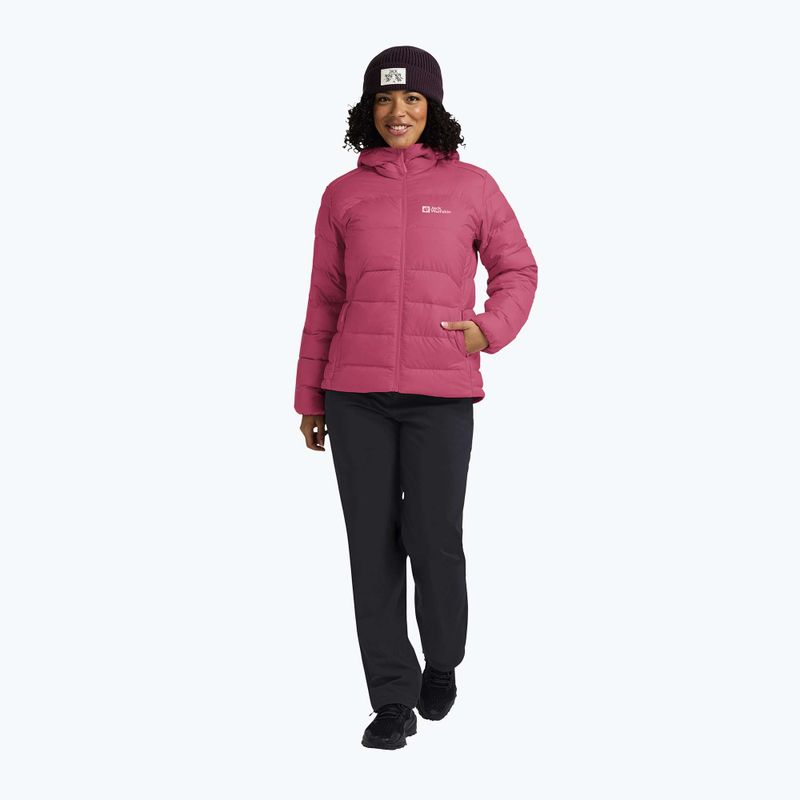 Dámská péřová bunda Jack Wolfskin Ather Down Hoody bubblegum 2