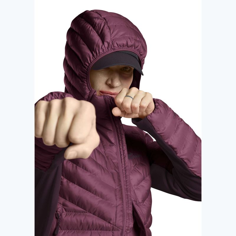 Dámská zateplená bunda Jack Wolfskin Routeburn Pro Ins raisin 5