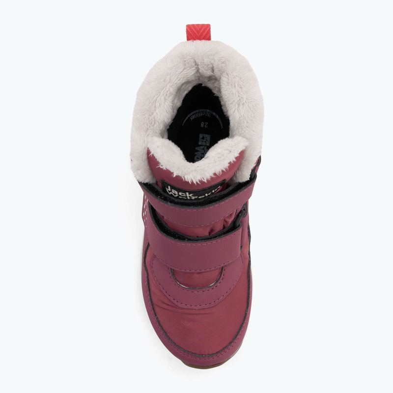 Dětské boty Jack Wolfskin Polar Bear-B Texapore Mid Vc raisin 5