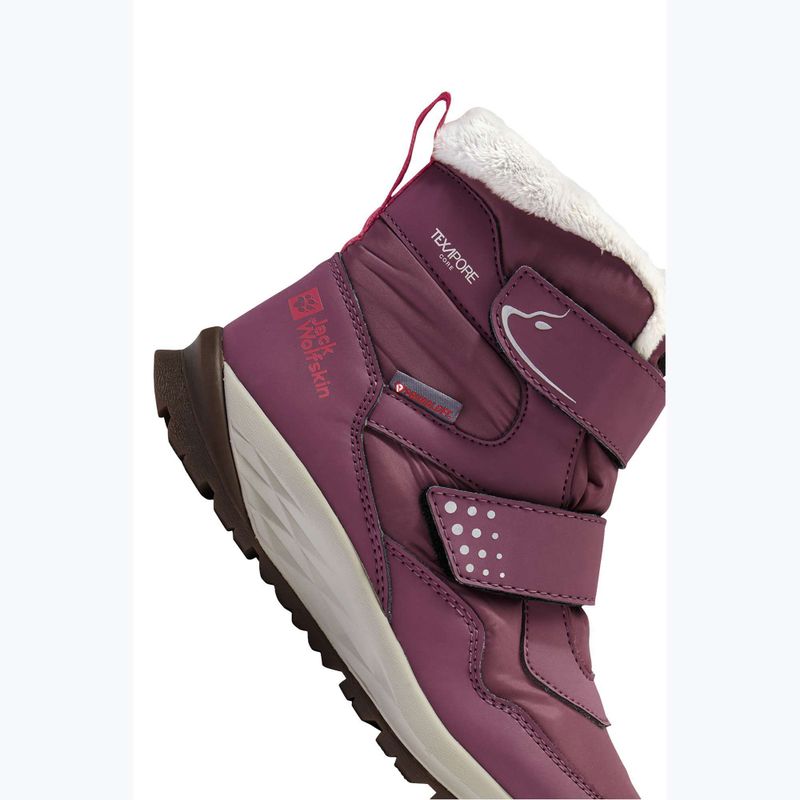 Dětské boty Jack Wolfskin Polar Bear-B Texapore Mid Vc raisin 8