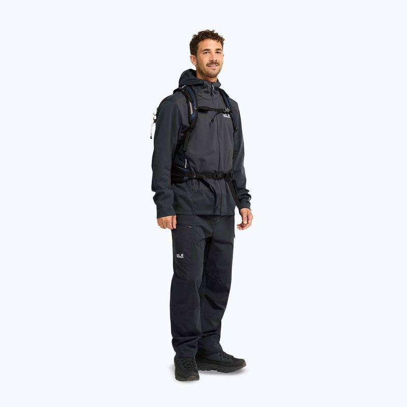 Pánská softshellová bunda Jack Wolfskin Skyvail phantom 2