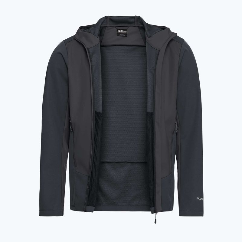 Pánská softshellová bunda Jack Wolfskin Skyvail phantom 8