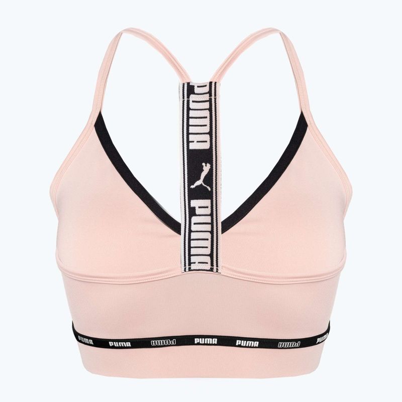 PUMA Low Impact Puma Strong Strappy fitness podprsenka růžová 522225 66 2