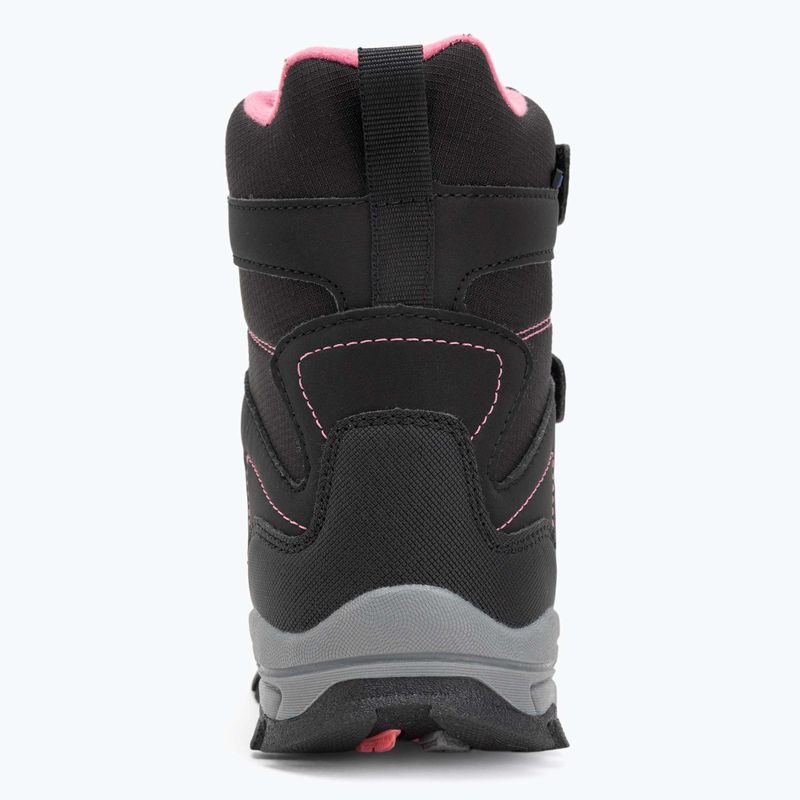 Dětské sněhule KangaROOS K-Robi KTX jet black/daisy pink 6