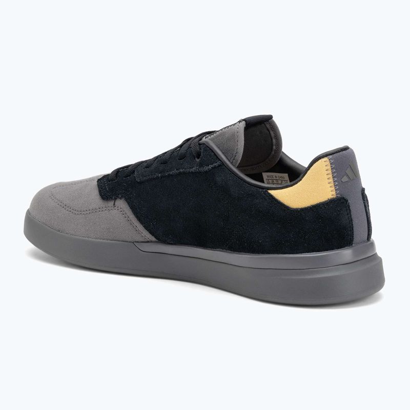 Pánské cyklistické boty na platformě adidas FIVE TEN Sleuth core black/charcoal/oat platform 3