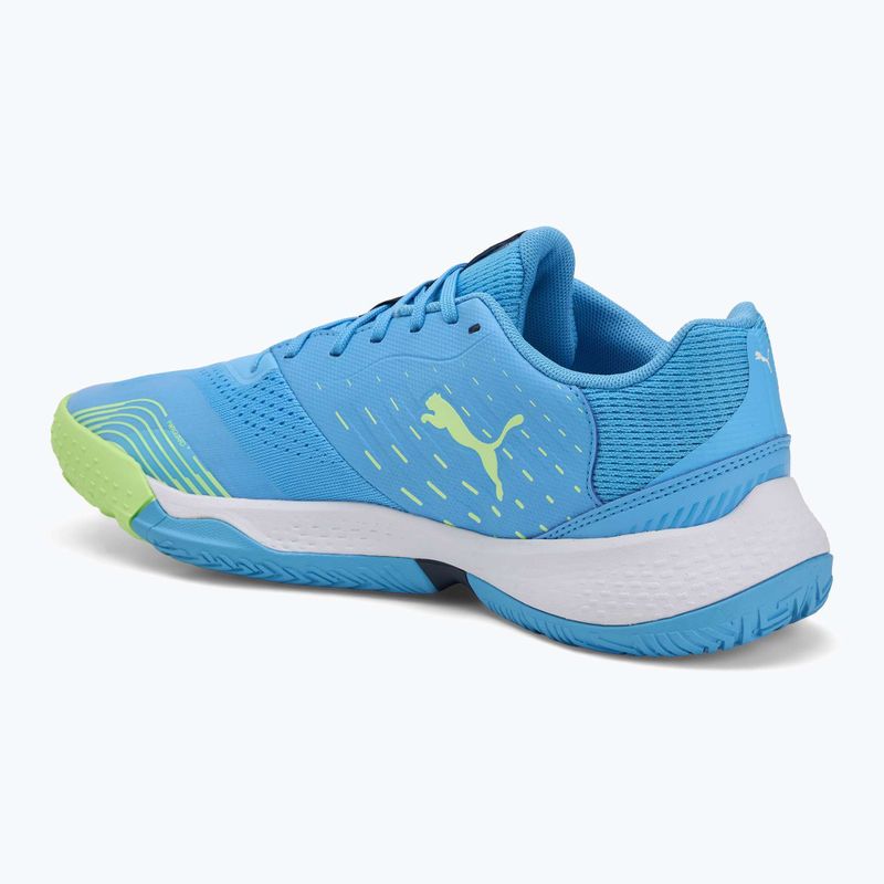 Pánské sálové boty PUMA Solarstrike III luminous blue/club navy/fizzy apple 3