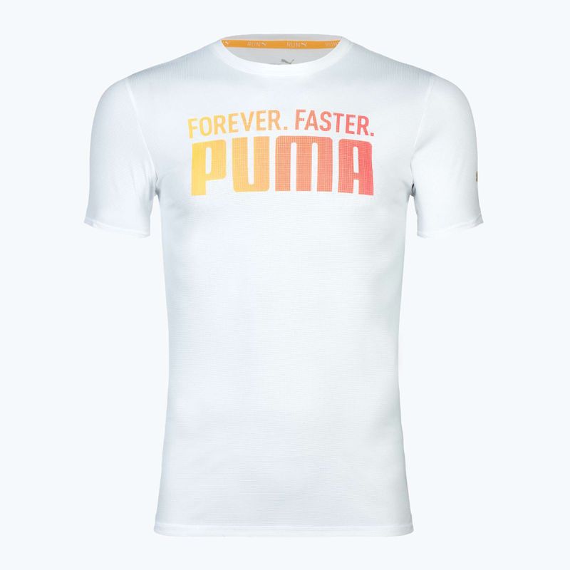 Pánské tričko PUMA Run Favorites Forever Faster TEE puma white