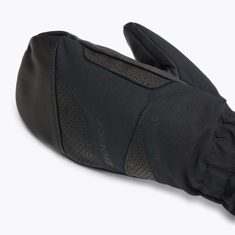 Pánské lyžařské rukavice ZIENER Gaikus Aquashield AW alpine black 5