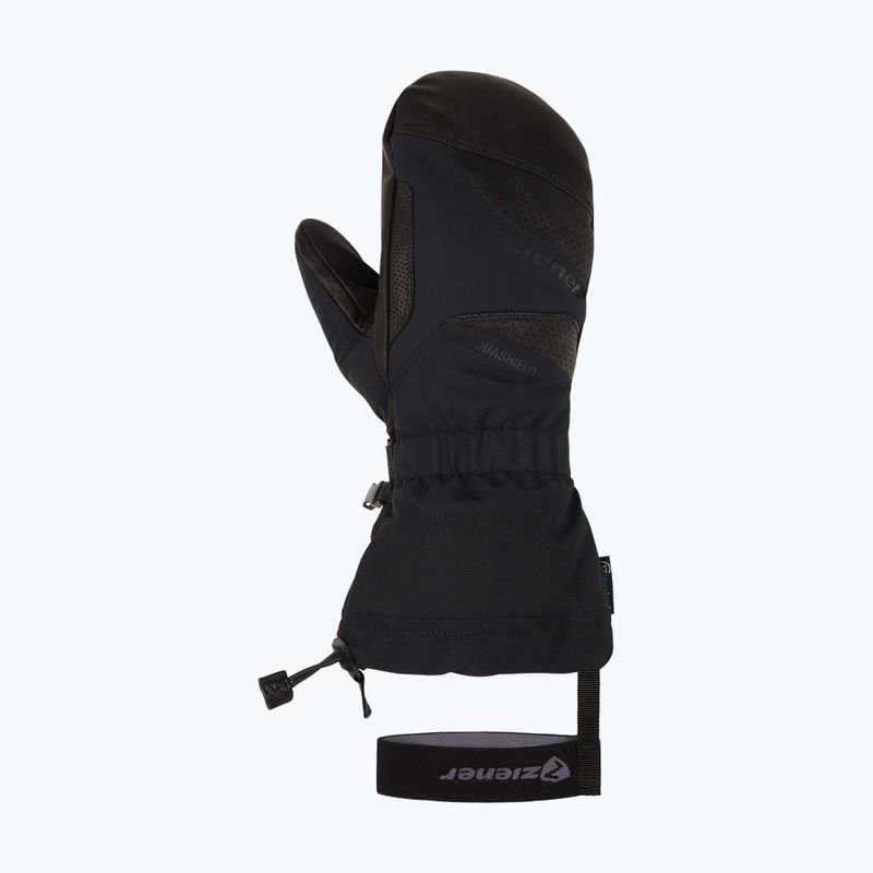 Pánské lyžařské rukavice ZIENER Gaikus Aquashield AW alpine black 9