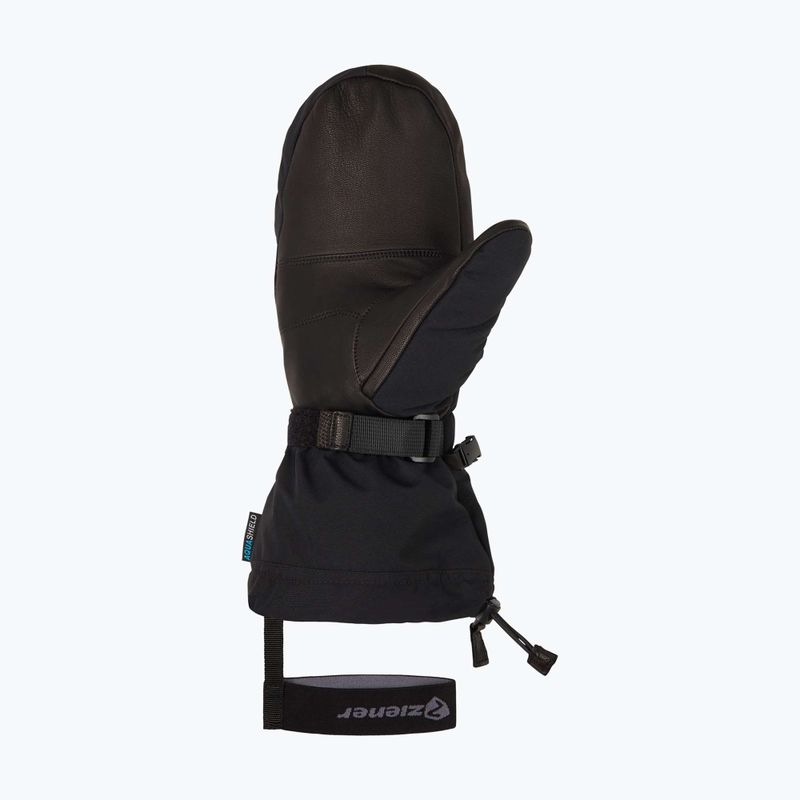 Pánské lyžařské rukavice ZIENER Gaikus Aquashield AW alpine black 10