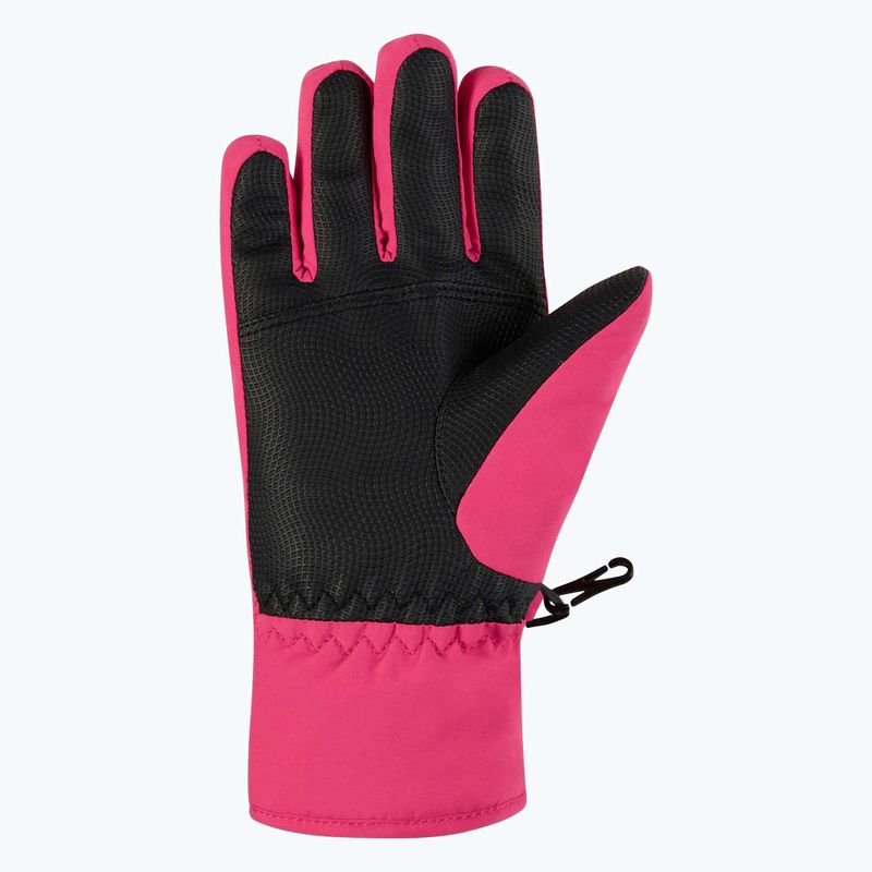 Dětské lyžařské rukavice ZIENER Leif GTX-Z tie-dye pop pink 3