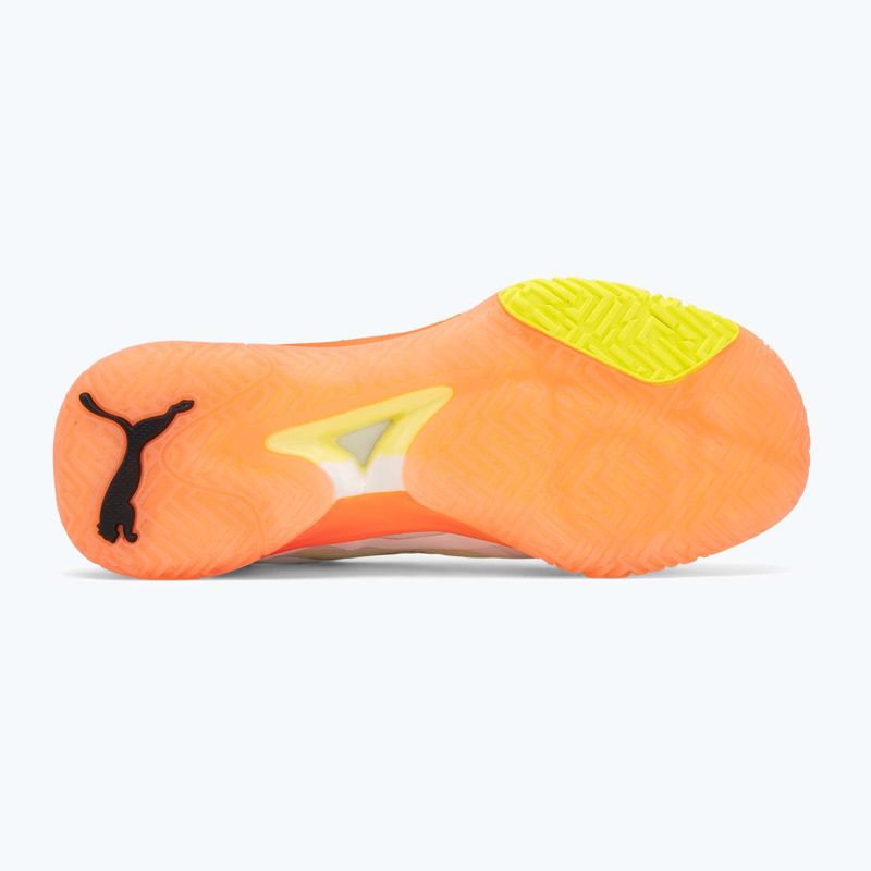 Boty na házenou PUMA Accelerate Nitro SQD 4 Game On puma white/glowing red/ultra blue 4