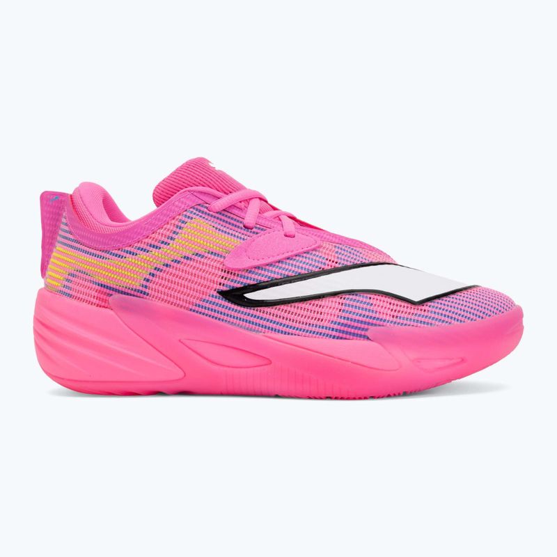 Basketbalové boty PUMA All-Pro NITRO 2 Showtime poison pink/bright aqua/lime squeeze 2