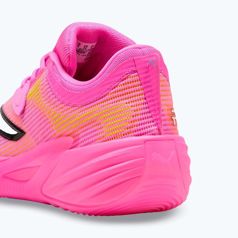 Basketbalové boty PUMA All-Pro NITRO 2 Showtime poison pink/bright aqua/lime squeeze 12