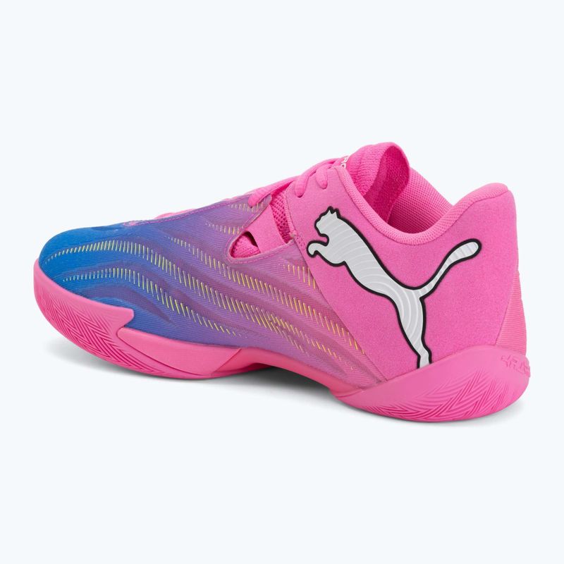 Basketbalové boty PUMA All-Pro NITRO 2 Elite poison pink/ultra blue/lime squeeze 3