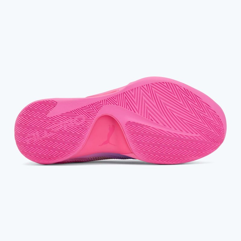 Basketbalové boty PUMA All-Pro NITRO 2 Elite poison pink/ultra blue/lime squeeze 4