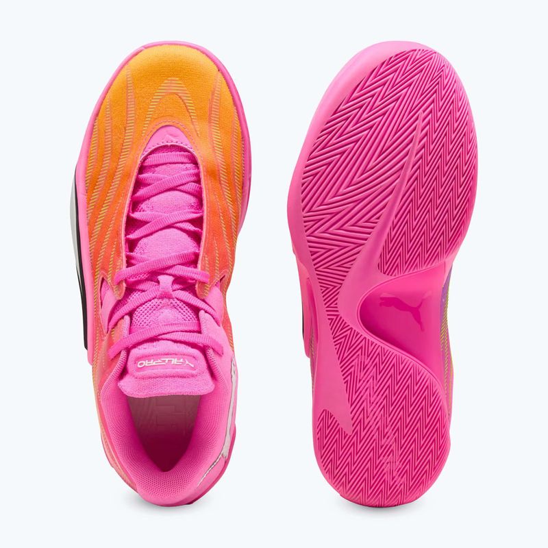 Basketbalové boty PUMA All-Pro NITRO 2 Elite poison pink/ultra blue/lime squeeze 11