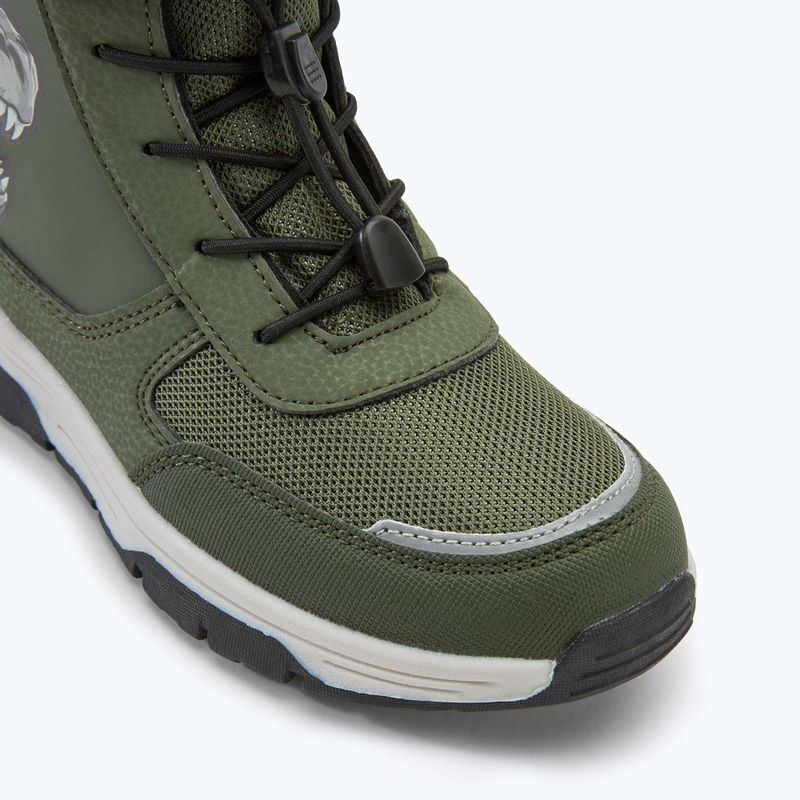 Juniorské sněhule KangaROOS K-MJ Edison EV RTX SL olive / limetta dino 7