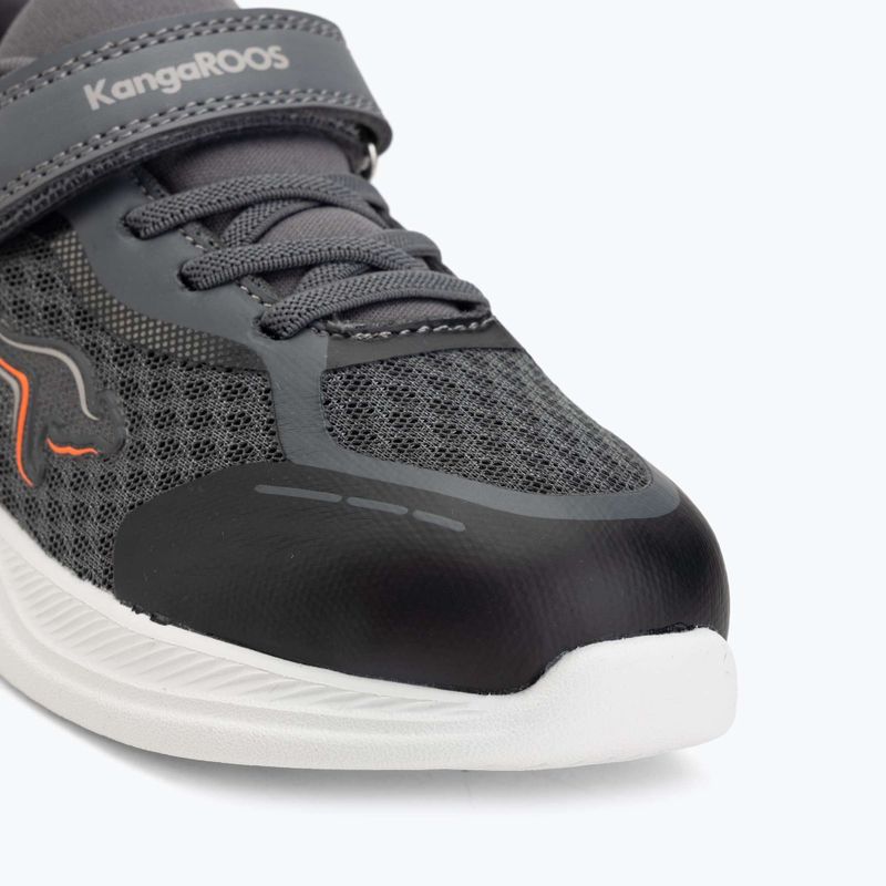 Dětské boty KangaROOS K-RDI Pebble EV steel grey/neon orange 7