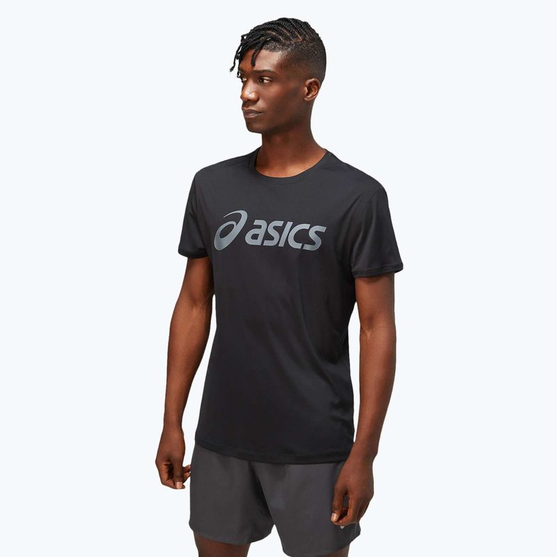 Pánské běžecké tričko ASICS Core Top performance black/carrier grey