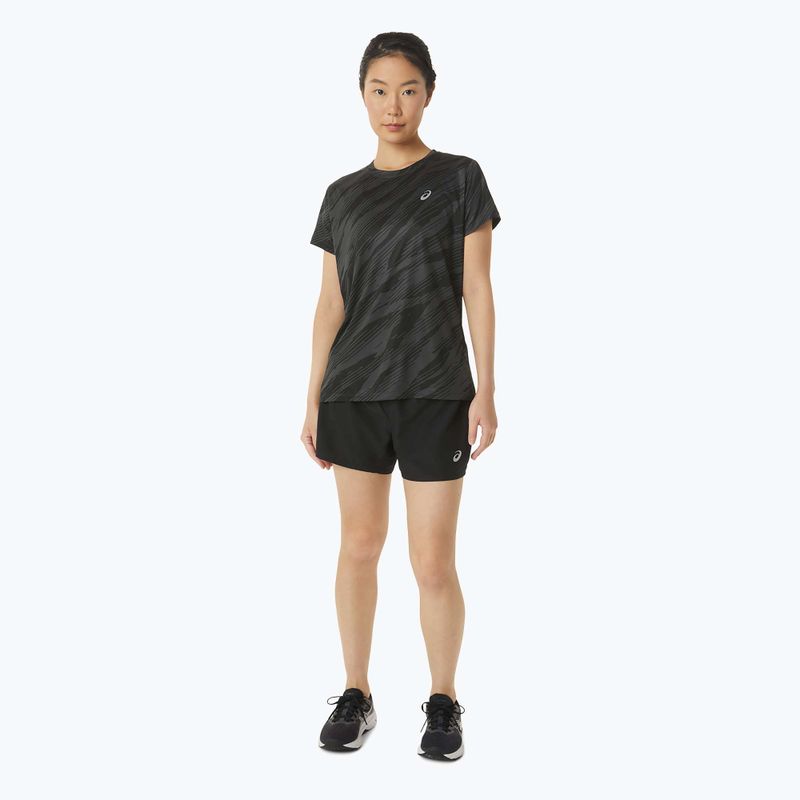 Pánské běžecké tričko ASICS Core All Over Print graphite grey/performance black 2