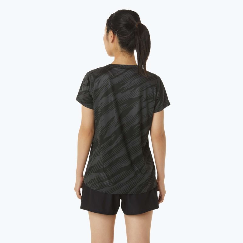 Pánské běžecké tričko ASICS Core All Over Print graphite grey/performance black 3
