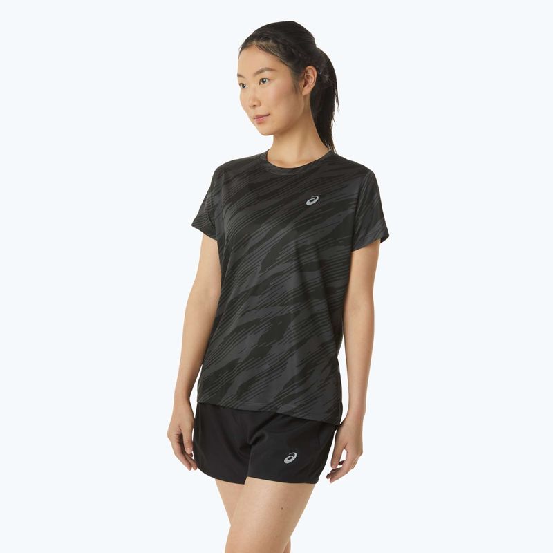 Pánské běžecké tričko ASICS Core All Over Print graphite grey/performance black 4