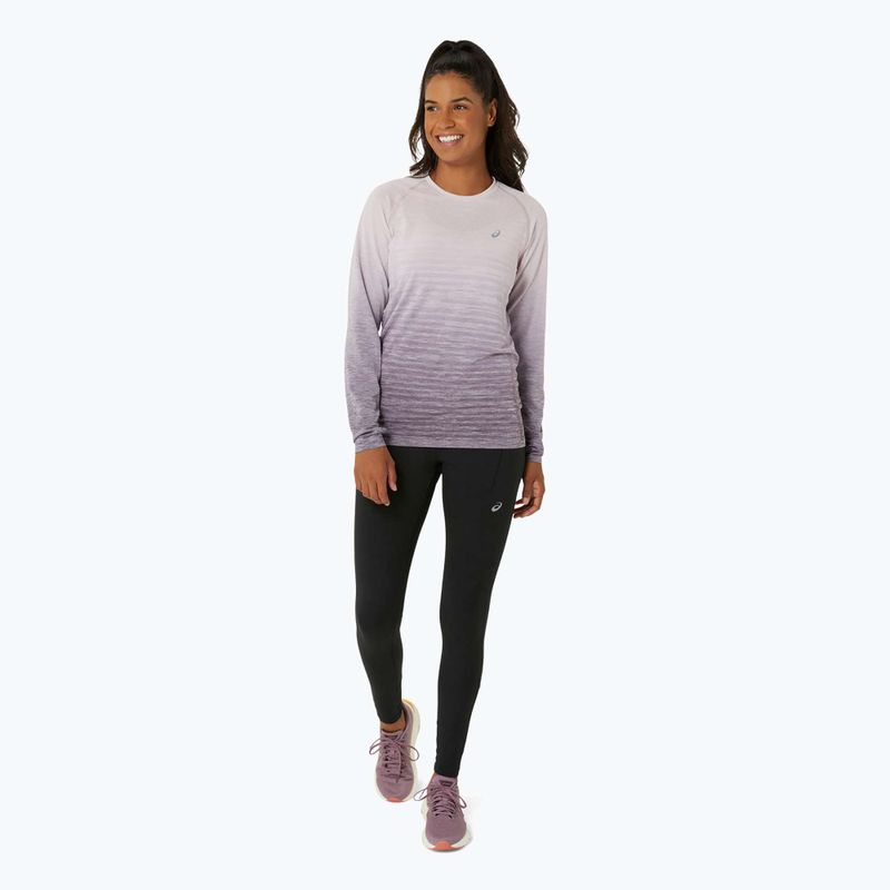 Dámské běžecké tričko longsleeve  ASICS Seamless watershed rose/dusty mauve 2