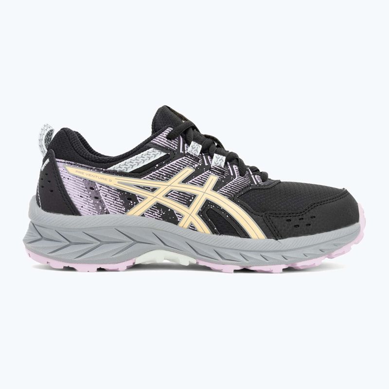 Dětské běžecké boty ASICS Gel-Venture 9 GS black/light orange 2