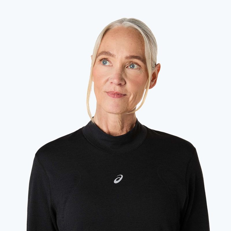 Dámské běžecké tričko Longsleeve ASICS Road Winter Seamless performance black 5