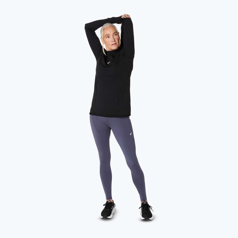 Dámské běžecké tričko Longsleeve ASICS Road Winter Seamless performance black 8
