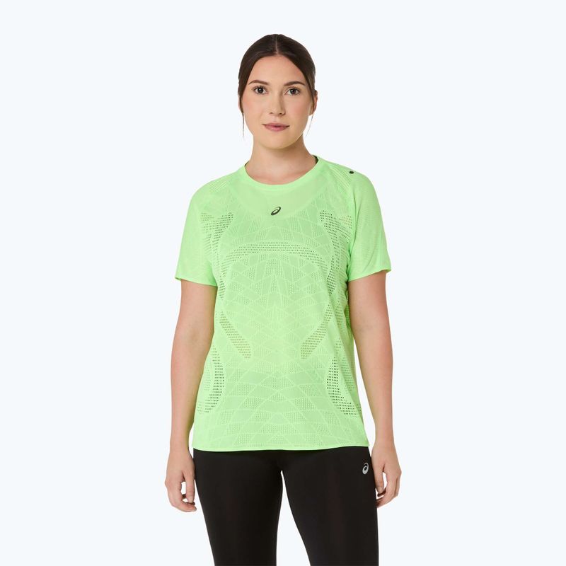 Dámské běžecké tričko ASICS Metarun SS Top illuminate green