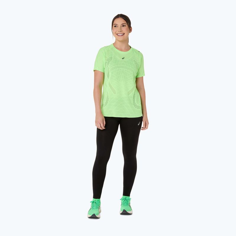 Dámské běžecké tričko ASICS Metarun SS Top illuminate green 2