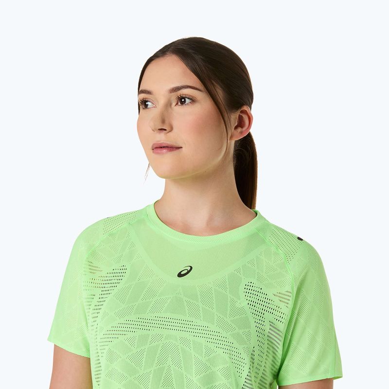 Dámské běžecké tričko ASICS Metarun SS Top illuminate green 5