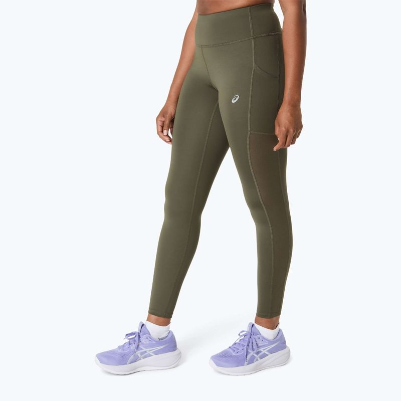 Dámské běžecké legíny ASICS Core Tight dark olive 3