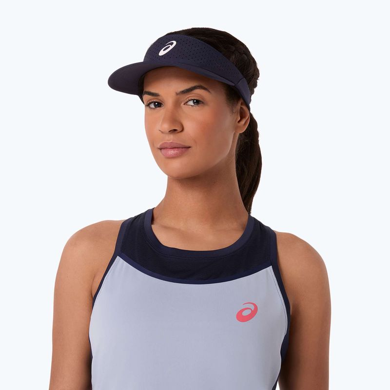 Dámské tenisové tílko ASICS Match Tank W grey/blue 6