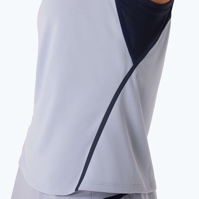 Dámské tenisové tílko ASICS Match Tank W grey/blue 8