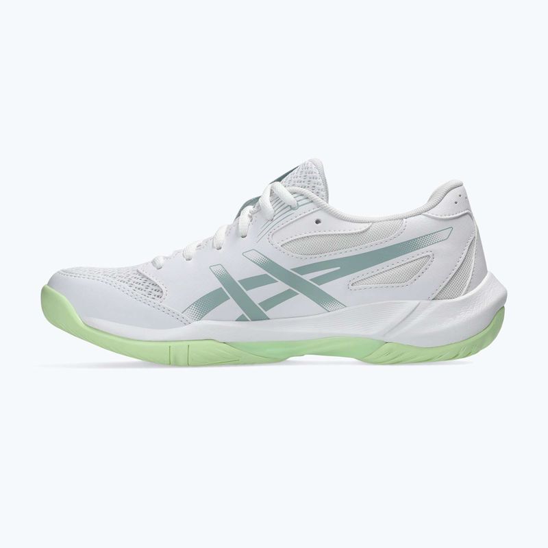 Dámské volejbalové boty ASICS Gel-Rocket 12 white/ocean haze 10