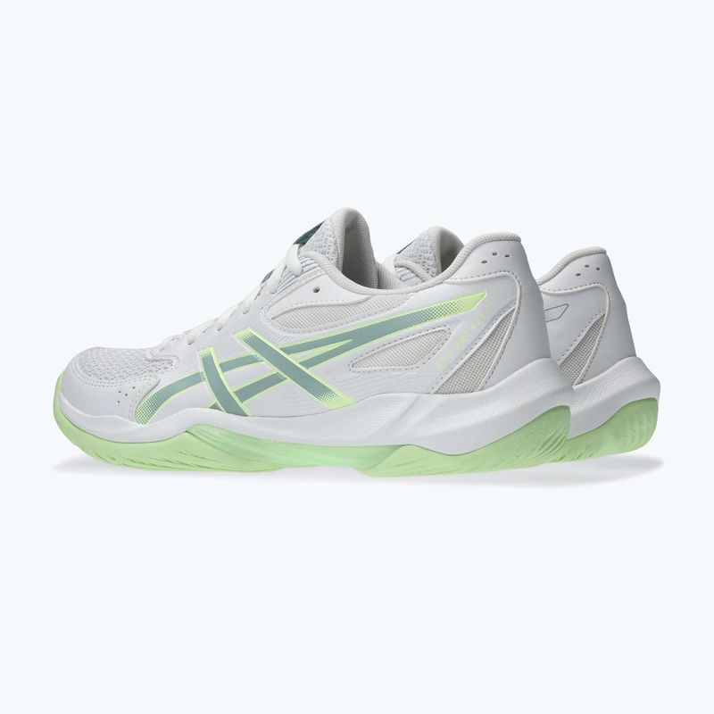 Dámské volejbalové boty ASICS Gel-Rocket 12 white/ocean haze 11