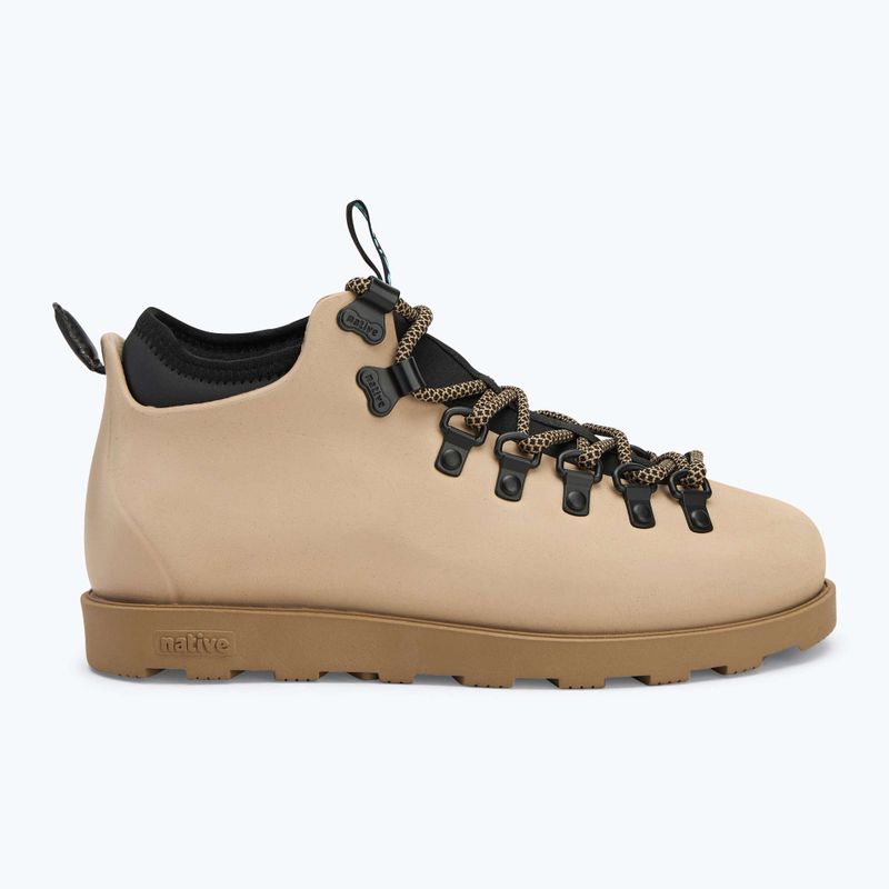 Boty Native NA-31106848 Fitzsimmons Citylite Bloom flax tan/flax tan/jiffy black 2