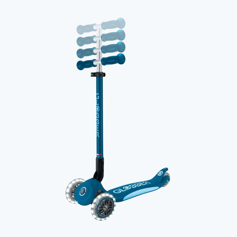 Dětská koloběžka Globber Primo Foldable Plus Lights petrol blue 8