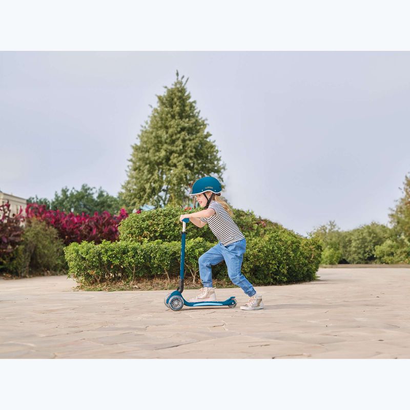 Dětská koloběžka Globber Primo Foldable Plus Lights petrol blue 11