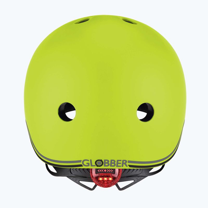 Dětská helma Globber Go.Up Lights lime green 4