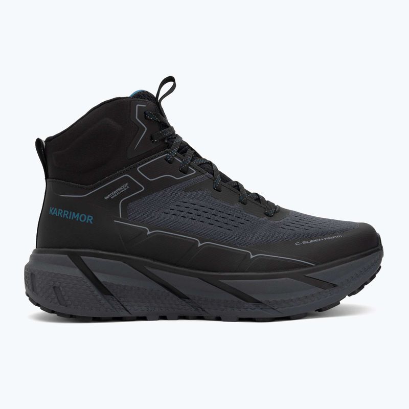 Pánské trekové boty Karrimor Singletrack Mid black/grey 2