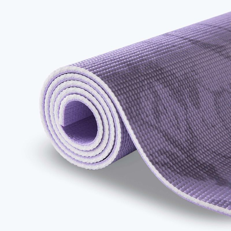 Sada na jógu Myga Chakra Yoga Set mat + block + purple strap 6