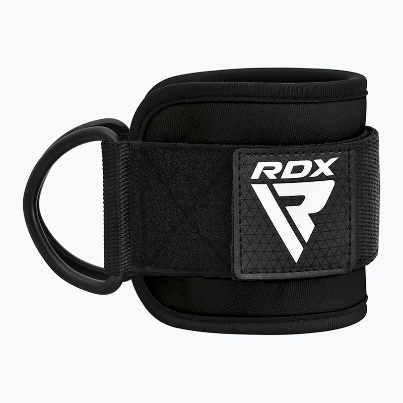 Kotníkové adaptéry s háčky RDX Gym Ankle Pro A4 černé WAN-A4B-P 2