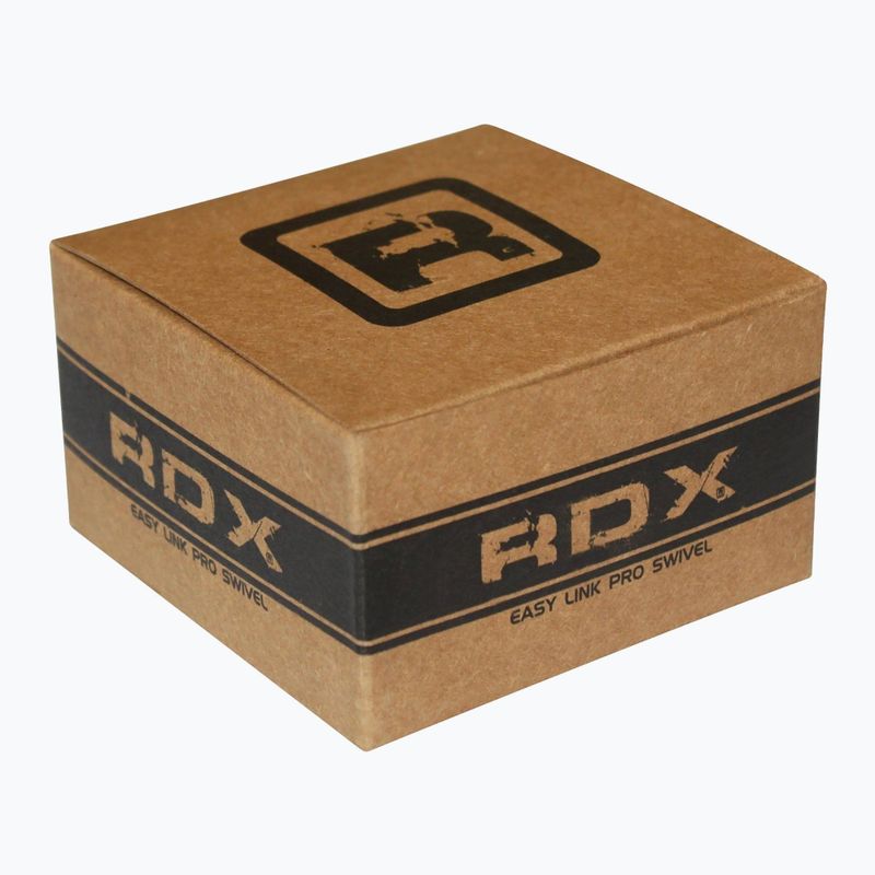 Boxerský perleťový míč RDX Speed Ball Leather Multi černo-žlutá 2SBL-S2YU 5