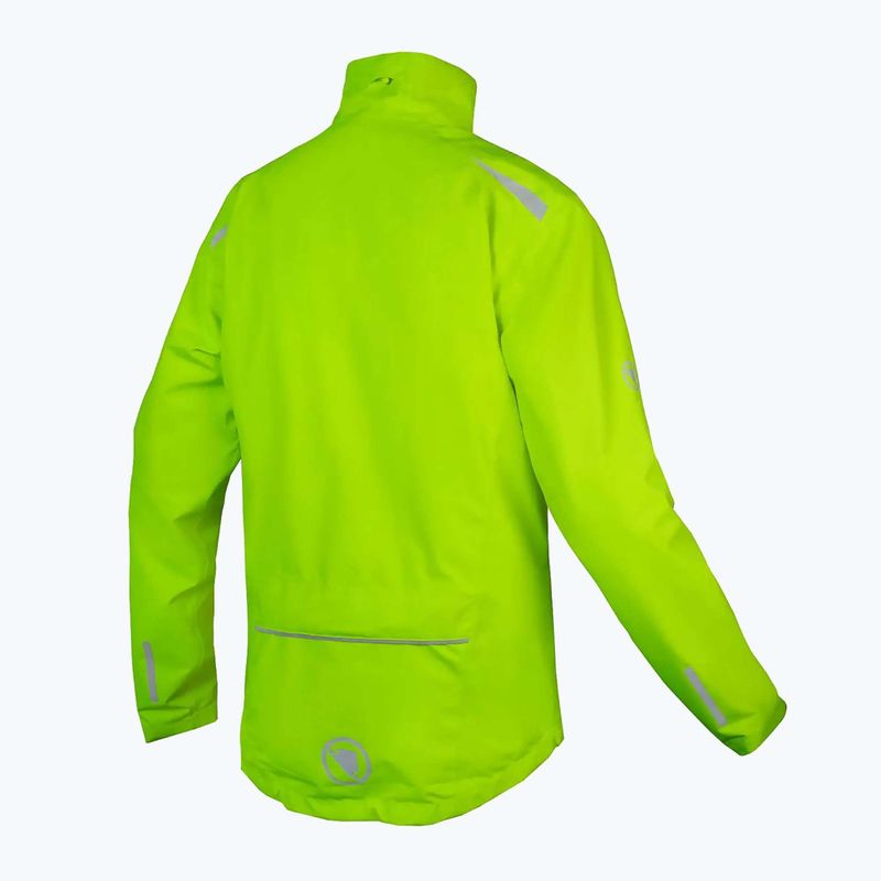 Pánská cyklistická bunda Endura Hummvee Waterproof hi-viz yellow 7